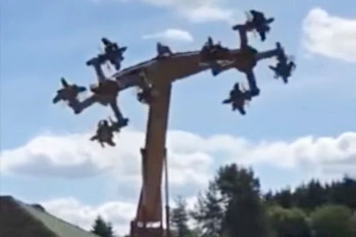 Ilustračný obrázok k článku Nemecký zábavný park ukončil prevádzku kolotoča: Jeho ramená pripomínali svastiku