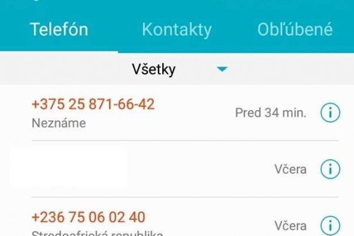 Ilustračný obrázok k článku Polícia varuje! Nedvíhajte neznáme telefónne čísla zo zahraničia