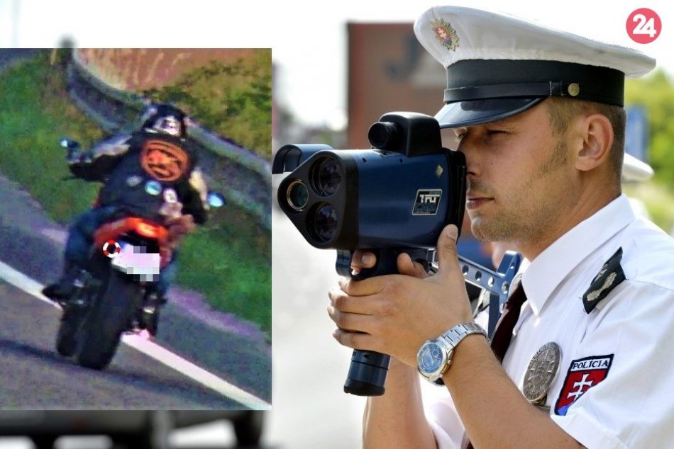 Ilustračný obrázok k článku Motocyklista môže čakať list… Trenčianski dopraváci mu to pošlú rovno domov, FOTO