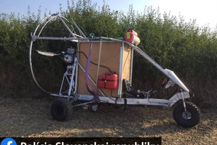 Ilustračný obrázok k článku Na Slovensko nelegálne priletel z Ukrajiny na divnom lietajúcom stroji