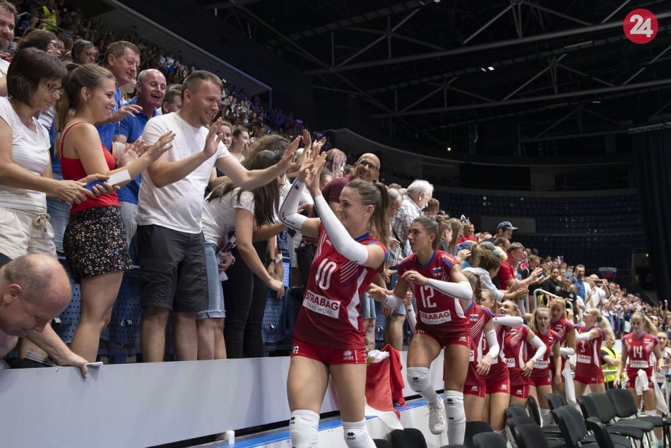 Ilustračný obrázok k článku Slovenky skončili na ME v osemfinále: Zápas sledoval rekordný počet divákov