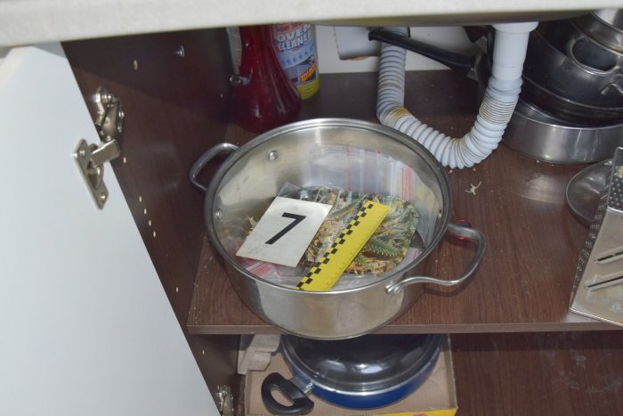 Ilustračný obrázok k článku Kriminalisti našli v jednom z bytov v Lučenci drogy, mladík má opletačky so zákonom, FOTO