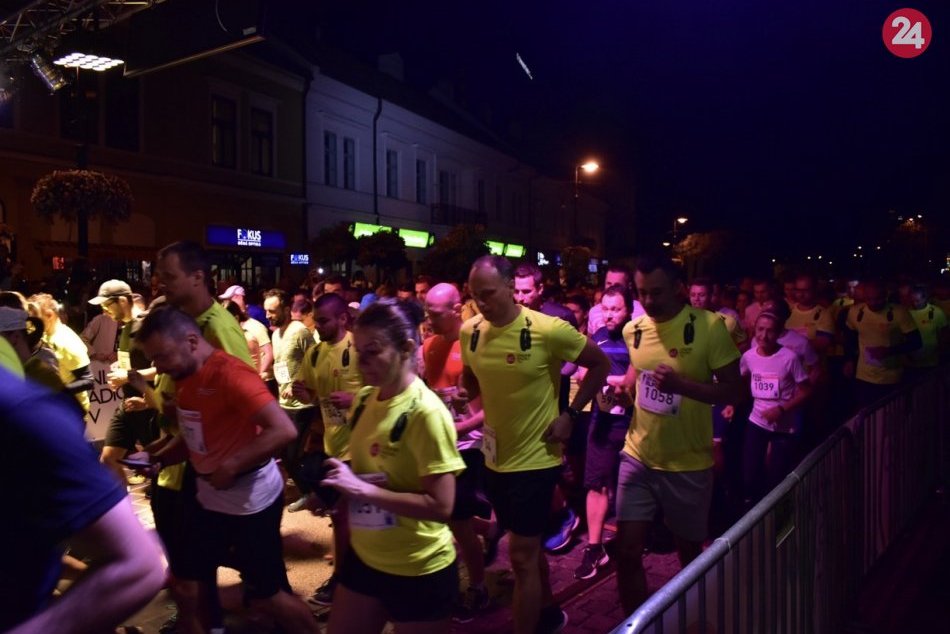 Ilustračný obrázok k článku Obľúbený nočný beh mestom - Night Run nebude, FOTO