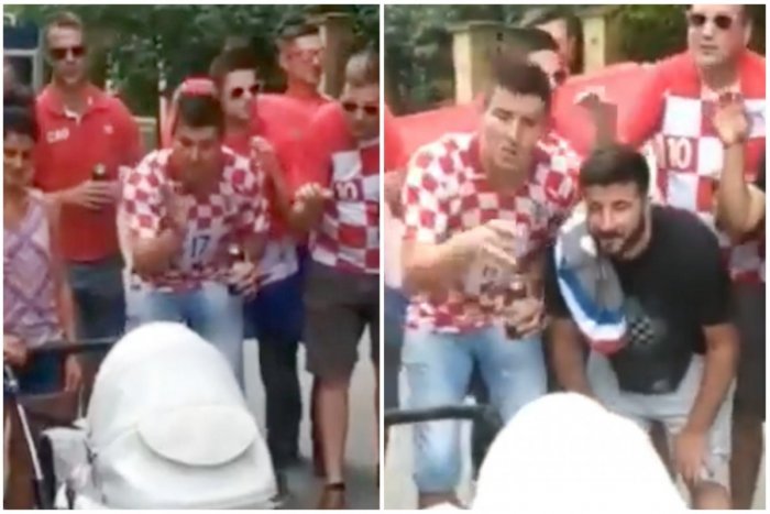 Ilustračný obrázok k článku SVET O SLOVENSKU: Chorvátski fanúšikovia spievali bábätku