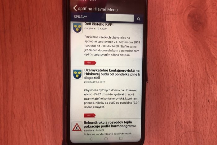 Ilustračný obrázok k článku Idú s dobou. MČ KVP je jediná v Košiciach, ktorá má vlastnú mobilnú aplikáciu