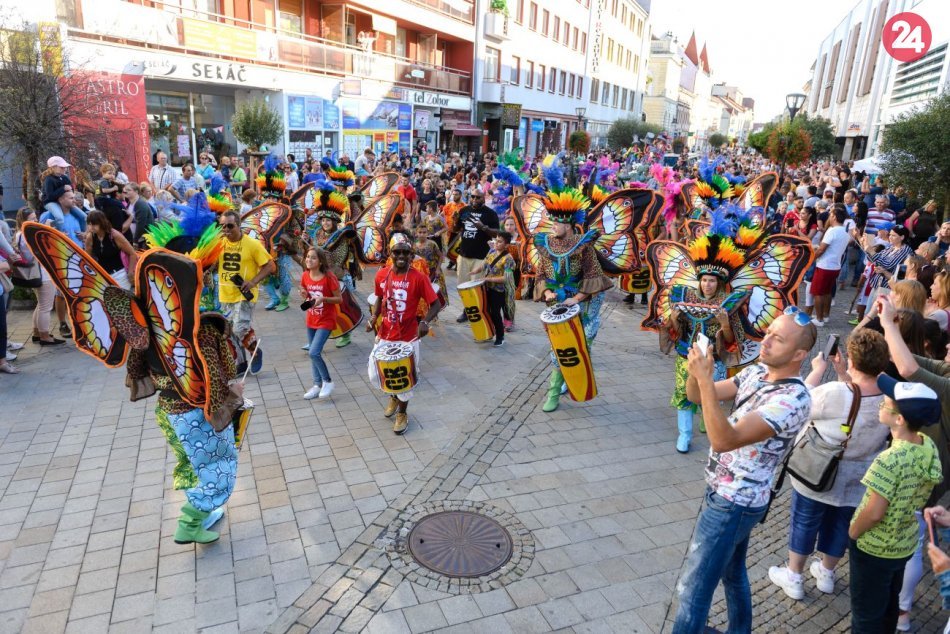 Ilustračný obrázok k článku Campana Batucada v Nitre oslávila 11. narodeniny: Nechýbala hudba a vzácni hostia, FOTO