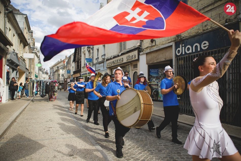 Ilustračný obrázok k článku Prešovská dychovka Nestor reprezentovala mesto: Zábery priamo z Francúzska, FOTO
