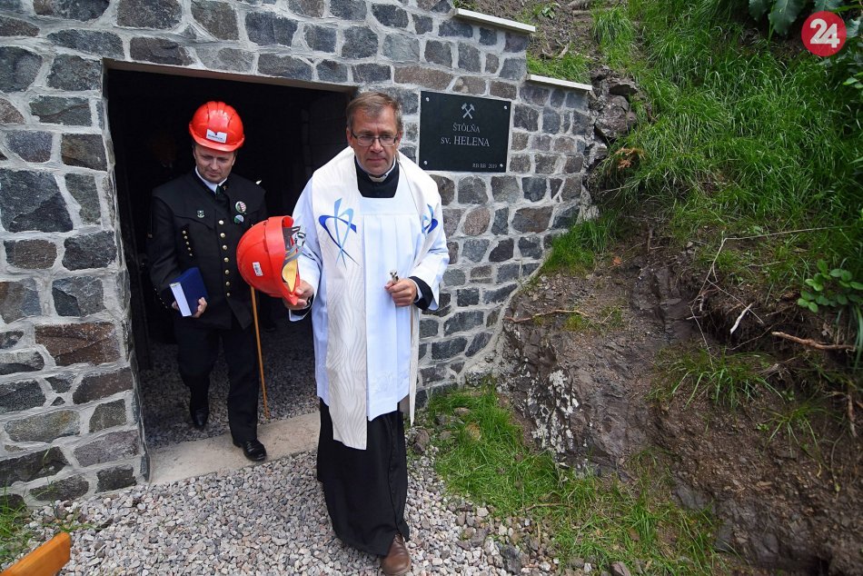 Ilustračný obrázok k článku Štôlňa svätá Helena na Kvetnici: Slávnostne ju sprístupnili, FOTO