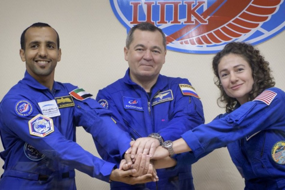 Ilustračný obrázok k článku Na cestu k ISS putuje aj prvý arabský astronaut: Pobyt na stanici je preňho misiou snov