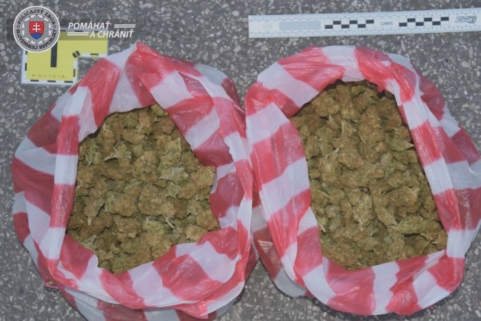 Ilustračný obrázok k článku Policajná akcia Vážka: V Piešťanoch zaistili marihuanu za 7000 eur, VIDEO