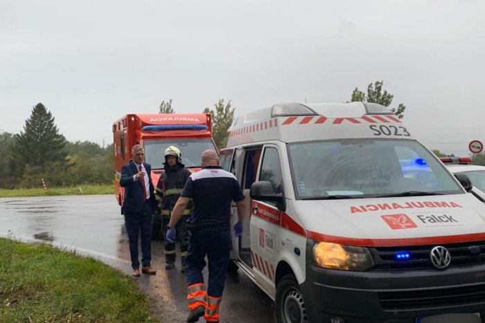 Ilustračný obrázok k článku Krajský policajný šéf stál v kolóne, keď zrazu: Nečakaná záchranná akcia pri Žiline, FOTO