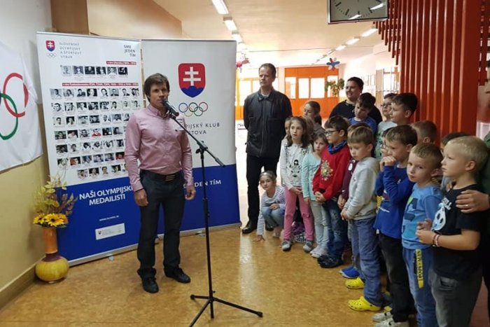 Ilustračný obrázok k článku Pocta pre Liptáka Martikána: Olympijský víťaz má v Mikuláši novú pamätnú tabuľu