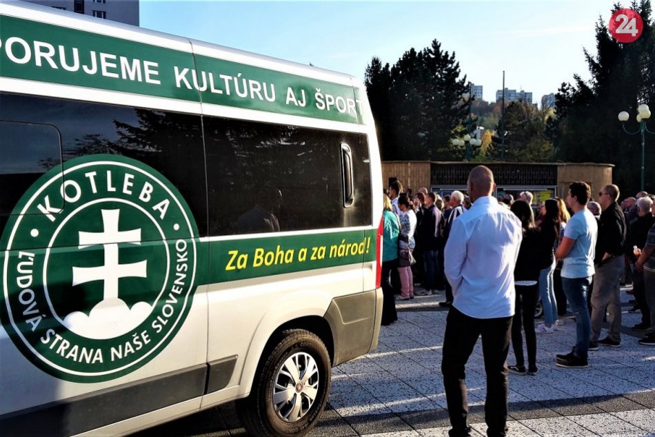 Ilustračný obrázok k článku Kotlebovci sa chystajú do Beluše: Spontánna reakcia odporcov extrému