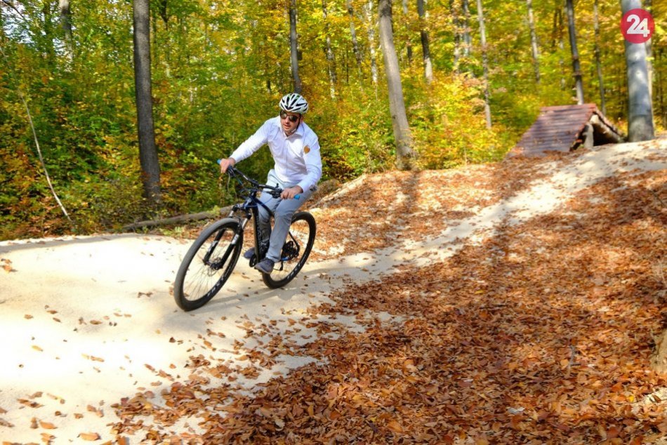 Ilustračný obrázok k článku Tretia špeciálna trasa na Slovensku pre horské bicykle  - flowtrail vznikla pri Košiciach, FOTO