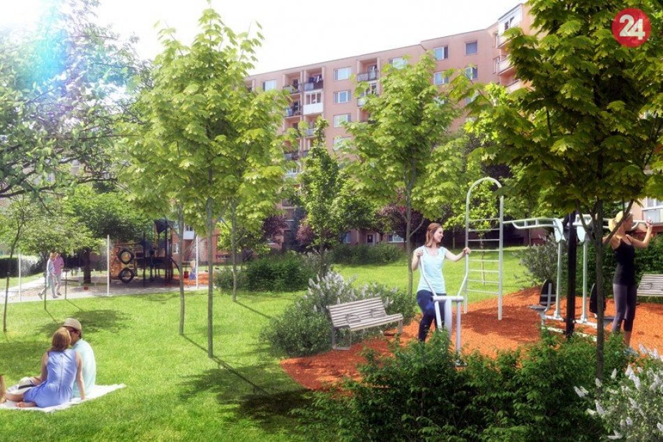 Ilustračný obrázok k článku To bude niečo: Obnovy sa dočkajú dvory Na Hlinách i na Hospodárskej, FOTO