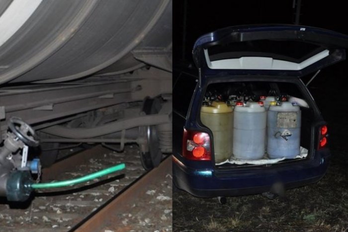 Ilustračný obrázok k článku Mladík mal kradnúť naftu priamo z vozňov v Šali: Do kanistrov stiahol 300 litrov