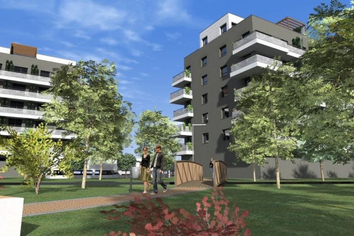 Ilustračný obrázok k článku VIZUALIZÁCIE: V Poprade vyrastú bytové domy Barbora