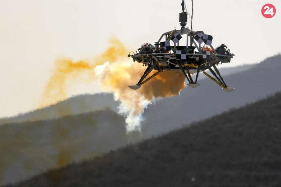 Ilustračný obrázok k článku Čína oslavuje: Test pristávacieho modulu pre misiu na Mars bol úspešný