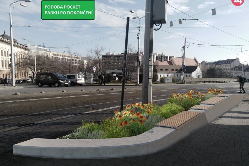 Ilustračný obrázok k článku Židovská ulica rozkvitne rozmanitými trvalkami. Pribudnú aj nové lavičky, FOTO