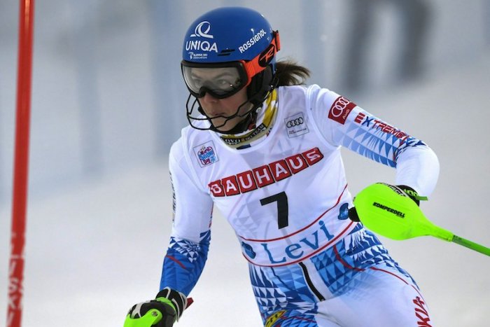 Ilustračný obrázok k článku Veľké sklamanie: Petra Vlhová preteky v Levi nedokončila, zvíťazila Shiffrinová