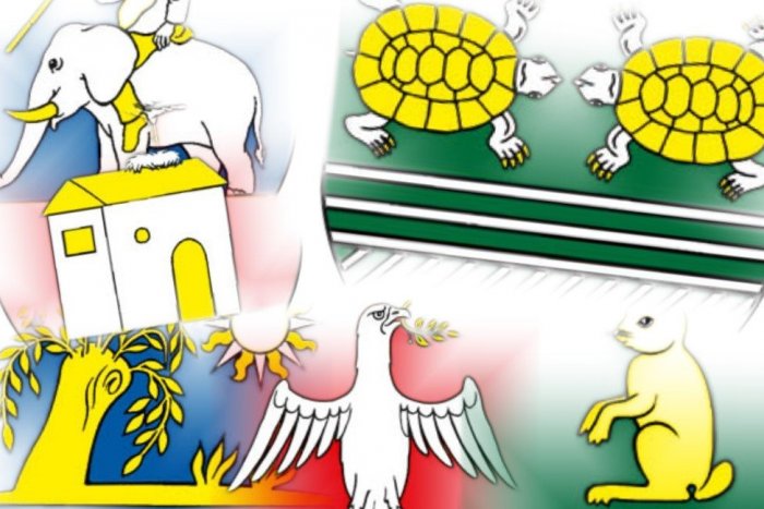 Ilustračný obrázok k článku HLASOVANIE: Korytnačka, slon alebo páv? Vyberte najkrajší erb obce Michalovského okresu