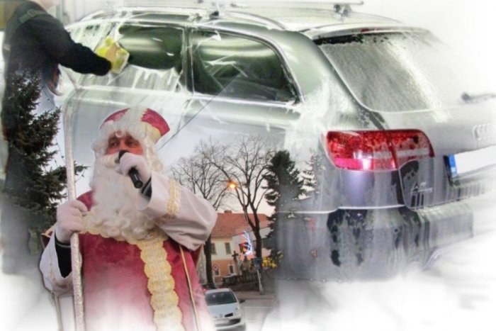 Ilustračný obrázok k článku Mikulášsky dobrý skutok v autoumyvárni: Pre Gabriela Rošáka z Michaloviec