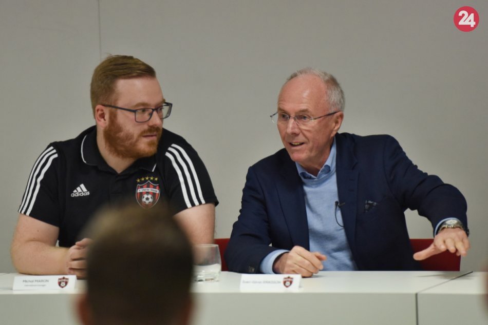 Ilustračný obrázok k článku Spartak navštívila legenda: Eriksson vyzdvihol dôležitosť mládežníckych trénerov