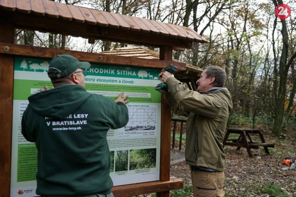 Ilustračný obrázok k článku Na Sitine nad Karlovou Vsou pribudol náučný chodník