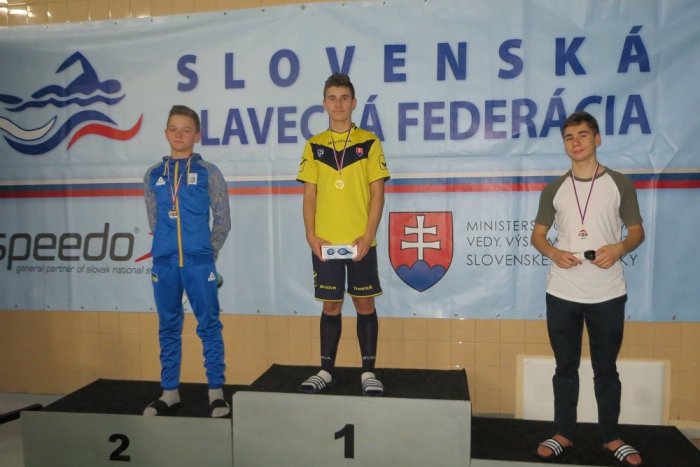 Ilustračný obrázok k článku Parádny zápis: Humenský plavec Dominik Luksaj prekonal slovenský rekord