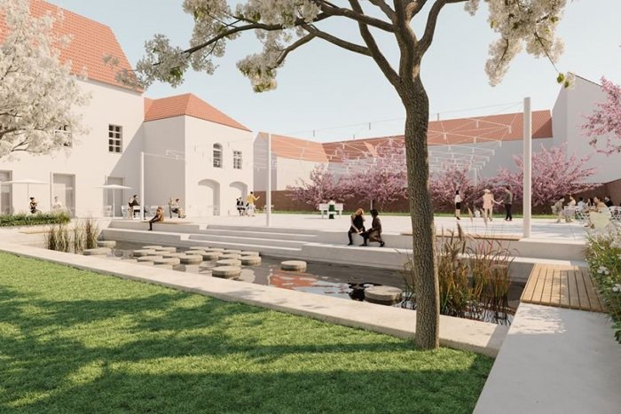 Ilustračný obrázok k článku V Trnave pribudne ďalší park: Vyrastie v historickom jadre mesta, VIZUALIZÁCIE