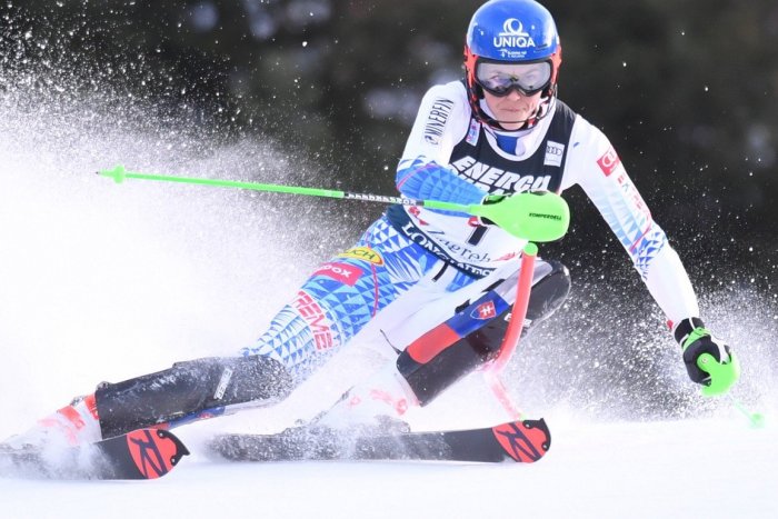 Ilustračný obrázok k článku Vlhová prvá po 1. kole slalomu: Pekný náskok nad Shiffrinovou, FOTO