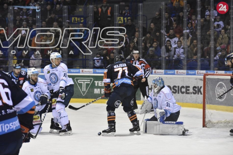 Ilustračný obrázok k článku Košice zdolali na domácom ľade Nitru po nájazdoch, FOTO