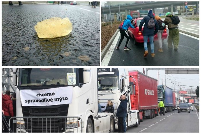 Ilustračný obrázok k článku KOLAPS naprieč Slovenskom! Kraje paralyzujú štrajky, poľadovica a uzávery ciest, FOTO+VIDEO