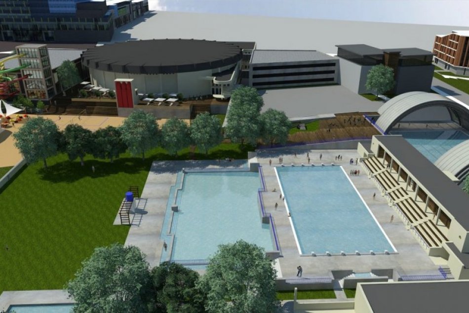 Ilustračný obrázok k článku Krytá plaváreň je jablkom sváru medzi Polačekom a starostom Starého Mesta Petrovčíkom, FOTO