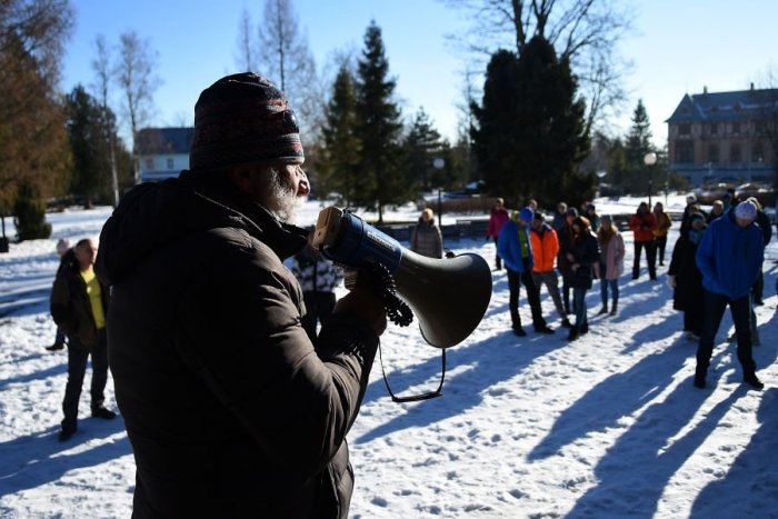 Ilustračný obrázok k článku Pokojný protest na FOTKÁCH: Tatranci nesúhlasia s obchádzkou kamiónov