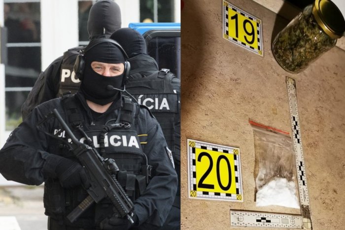 Ilustračný obrázok k článku Pervitín, kokaín i marihuana: NAKA zaistila niekoľko kilogramov drog, FOTO