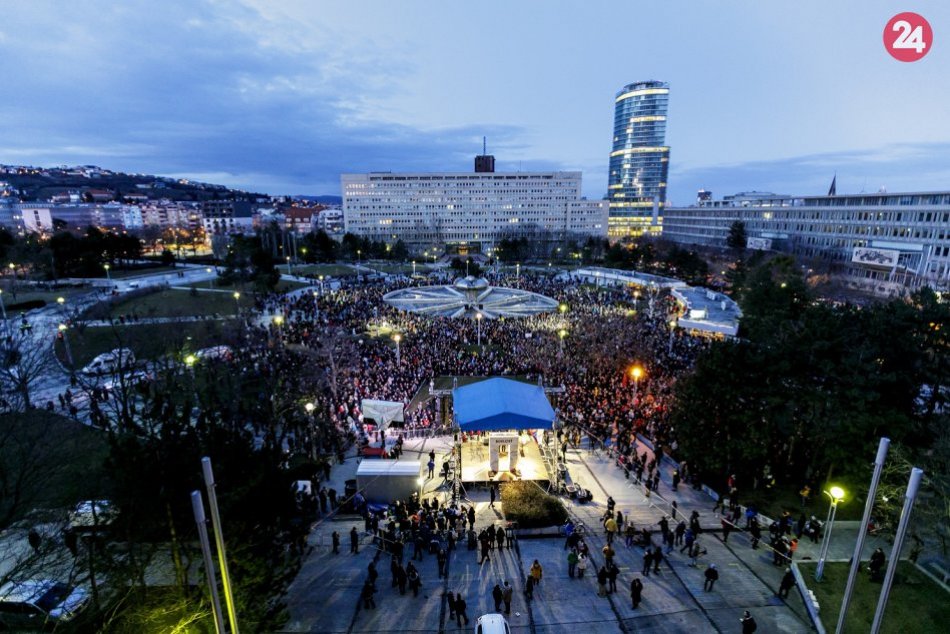 Ilustračný obrázok k článku Za Slušné Slovensko pripomína výročie vraždy Jána a Martiny
