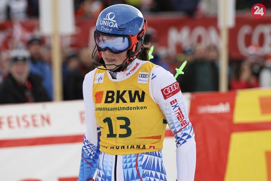 Ilustračný obrázok k článku Obrovská smola Vlhovej: Liptáčka útočila na víťazstvo v kombinácii, no v 2. kole vypadla, VIDEO