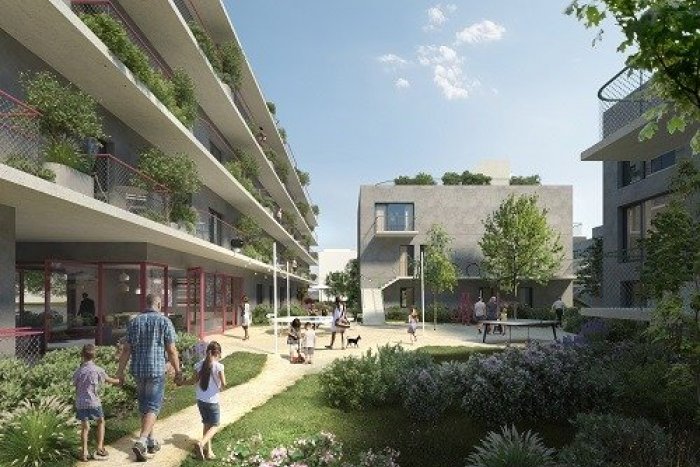 Ilustračný obrázok k článku VIZUALIZÁCIE: Ako bude vyzerať prvý dom s nájomnými bytmi? Poznáme víťaza súťaže