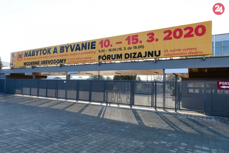 Ilustračný obrázok k článku Koronavírus úraduje: Brány výstaviska ostali zatvorené, termín veľtrhu presunú