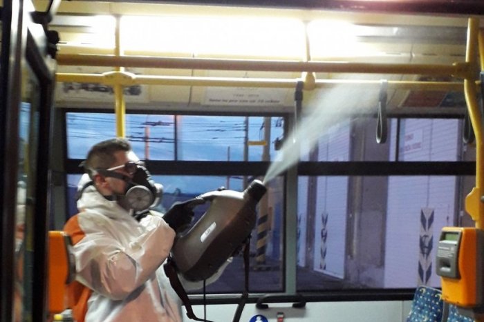 Ilustračný obrázok k článku FOTO z prešovskej MHD: Takto prebieha dezinfekcia vo vozidlách