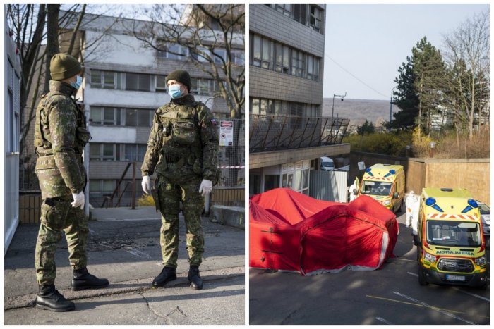 Ilustračný obrázok k článku Na Kramároch stojí špeciálny stan. Na mieste sú aj vojaci, FOTO