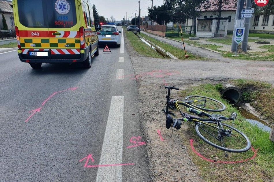 Ilustračný obrázok k článku Veľké nešťastie na ceste: Cyklista potreboval letecký transport