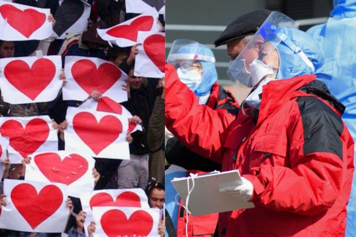 Ilustračný obrázok k článku Šaľa si váži hrdinov dnešných dní: Poďakovať sa môžete srdiečkom v okne i na dverách