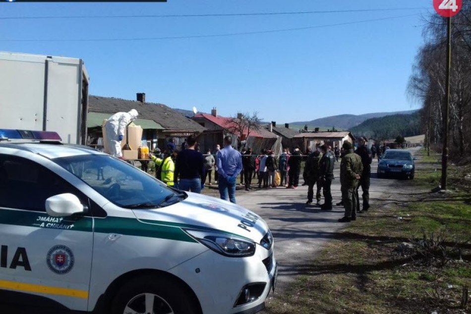 Ilustračný obrázok k článku Rómski osadníci zo Spiša sa pokúsili porušiť karanténu! Zasiahnuť musela polícia