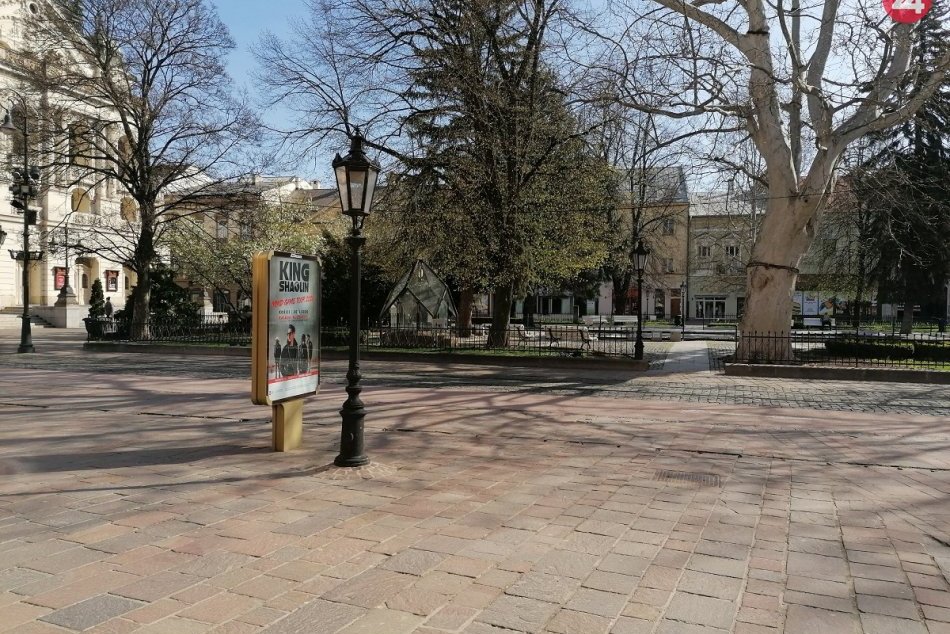 Ilustračný obrázok k článku V OBRAZOCH: Ako zmenil koronavírus jarné Košice?, FOTO