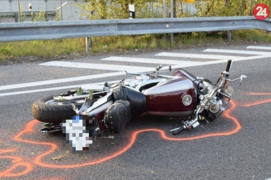 Ilustračný obrázok k článku Záchranári robili, čo mohli: Motorkára (†57) sa po nehode na D1 nepodarilo zachrániť
