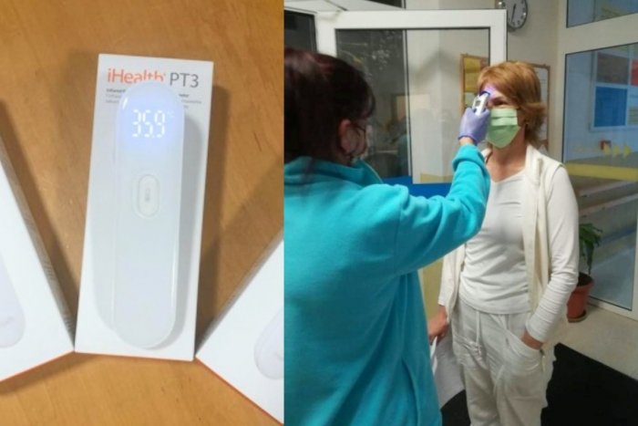 Ilustračný obrázok k článku Koronavírus: Mesto zabezpečilo ďalšie bezkontaktné teplomery