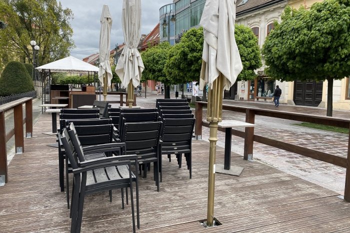 Ilustračný obrázok k článku Mesto eviduje desiatky žiadostí o umiestnenia terás: Je pripravené aj na zvýšený nápor