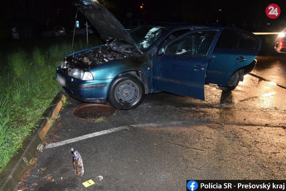 Ilustračný obrázok k článku V Snine horela Octavia. Polícia: Vieme, kto auto podpálil